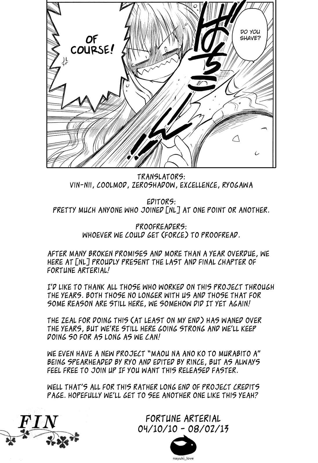 Page 33 Chapter 43 Fortune Arterial