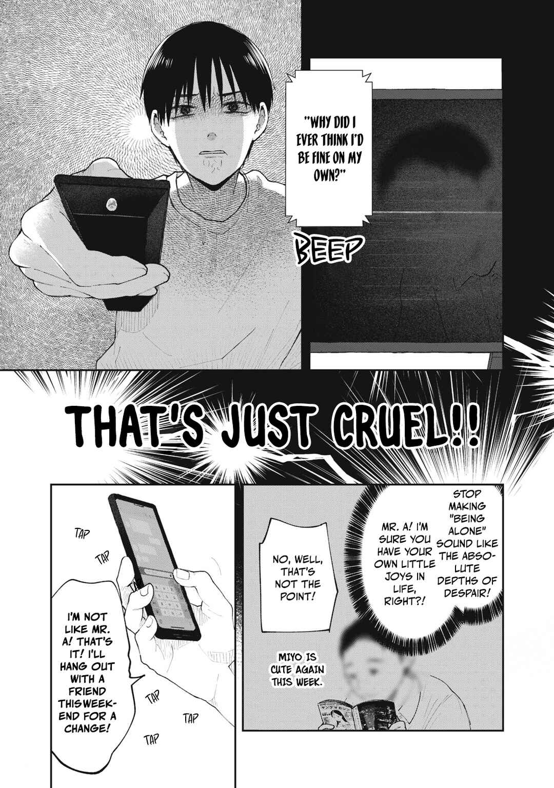 Page 16 Chapter 1 Solo-fessional: Solo Katsu Danshi to Bocchi Joshi no Koubousen