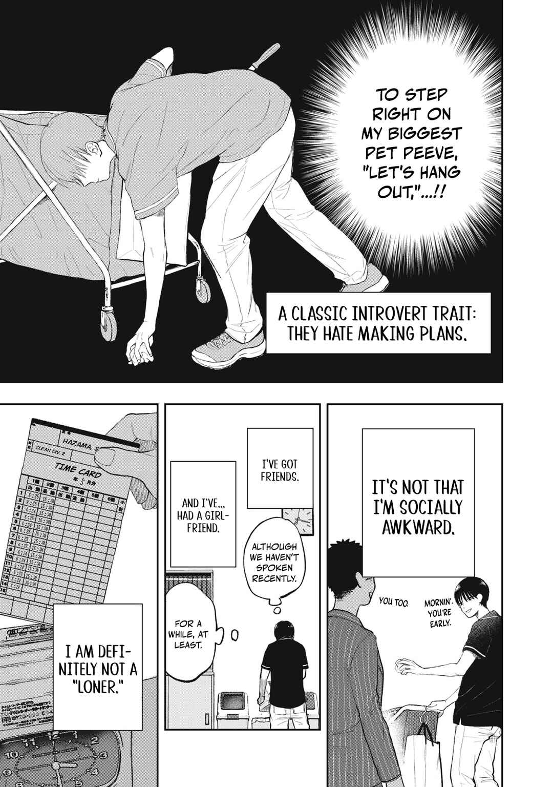 Page 6 Chapter 1 Solo-fessional: Solo Katsu Danshi to Bocchi Joshi no Koubousen