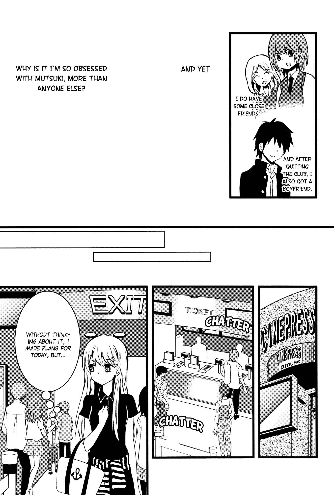 Page 22 Chapter 3.5 Oya ga Urusai node Kouhai (♀) to Gisou Kekkon Shitemita