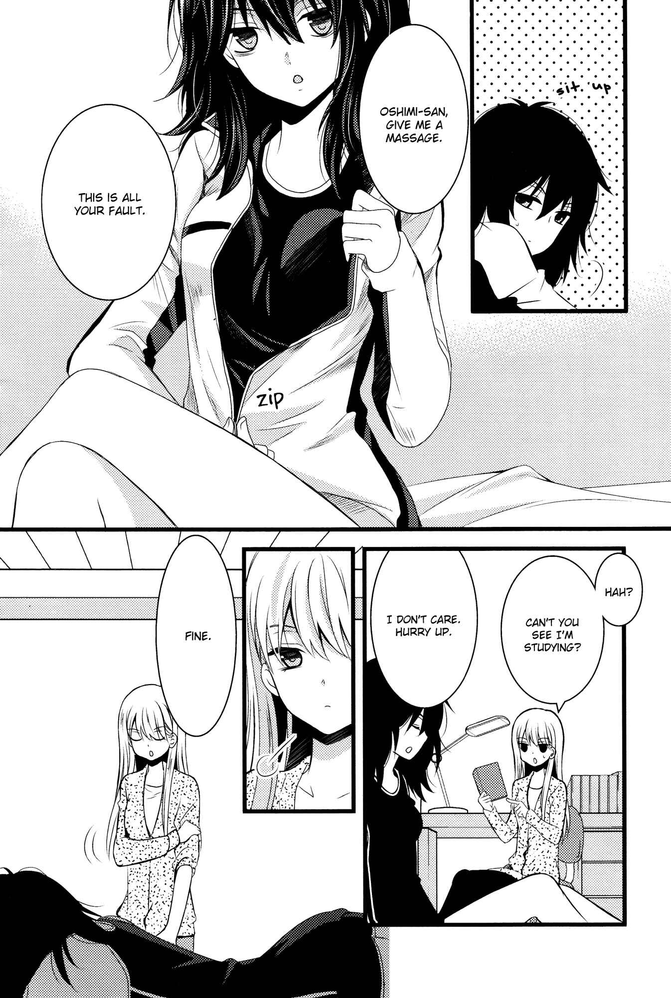 Page 7 Chapter 3.5 Oya ga Urusai node Kouhai (♀) to Gisou Kekkon Shitemita