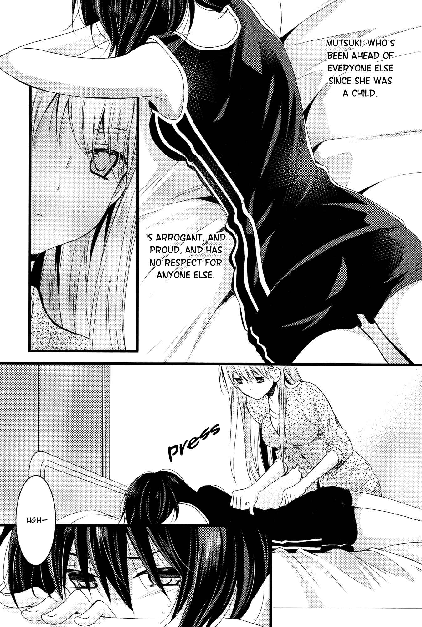 Page 8 Chapter 3.5 Oya ga Urusai node Kouhai (♀) to Gisou Kekkon Shitemita