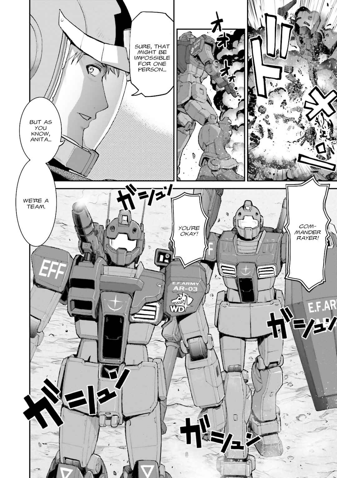 Page 10 Chapter 2 Mobile Suit Gundam Ground Zero - Rise from the Ashes