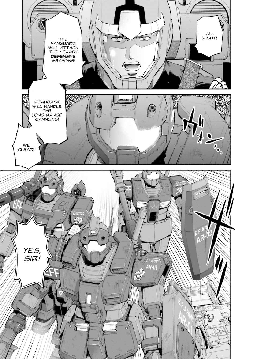 Page 15 Chapter 2 Mobile Suit Gundam Ground Zero - Rise from the Ashes
