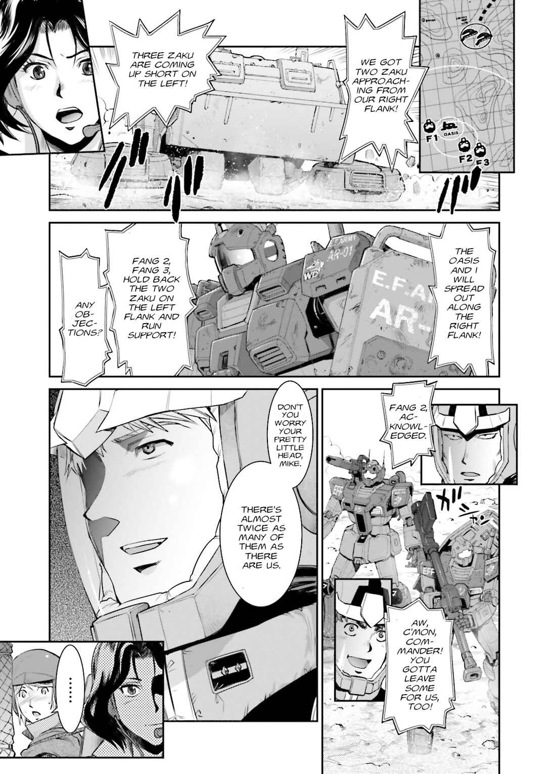 Page 23 Chapter 2 Mobile Suit Gundam Ground Zero - Rise from the Ashes