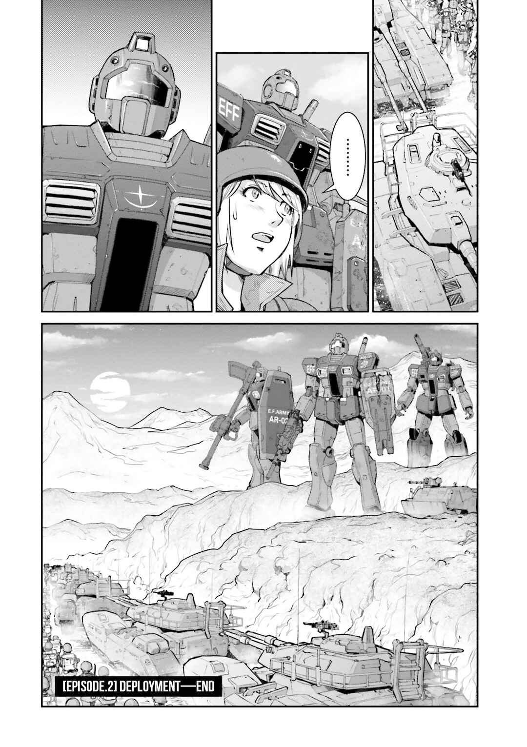 Page 36 Chapter 2 Mobile Suit Gundam Ground Zero - Rise from the Ashes
