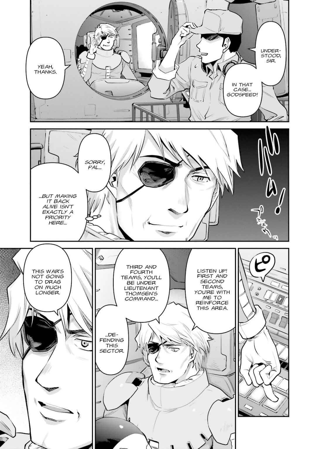 Page 14 Chapter 17 Mobile Suit Gundam Ground Zero - Rise from the Ashes