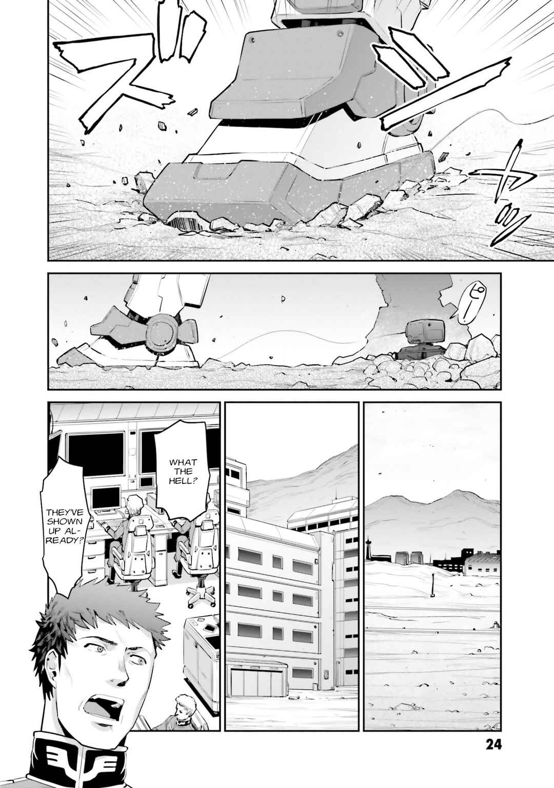 Page 24 Chapter 17 Mobile Suit Gundam Ground Zero - Rise from the Ashes