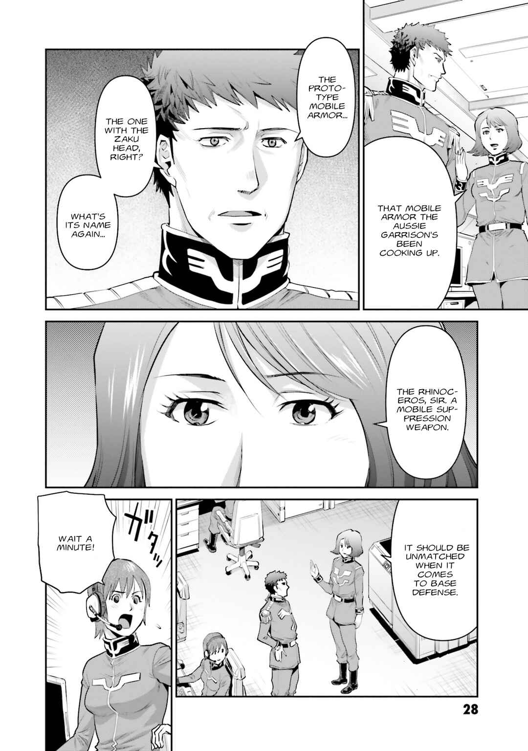 Page 28 Chapter 17 Mobile Suit Gundam Ground Zero - Rise from the Ashes