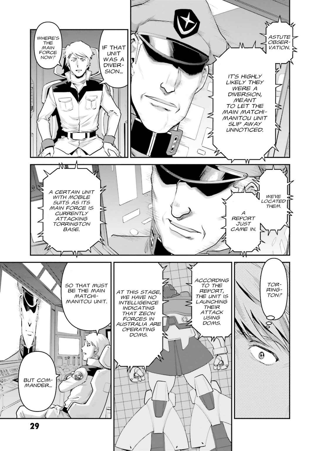 Page 29 Chapter 11 Mobile Suit Gundam Ground Zero - Rise from the Ashes