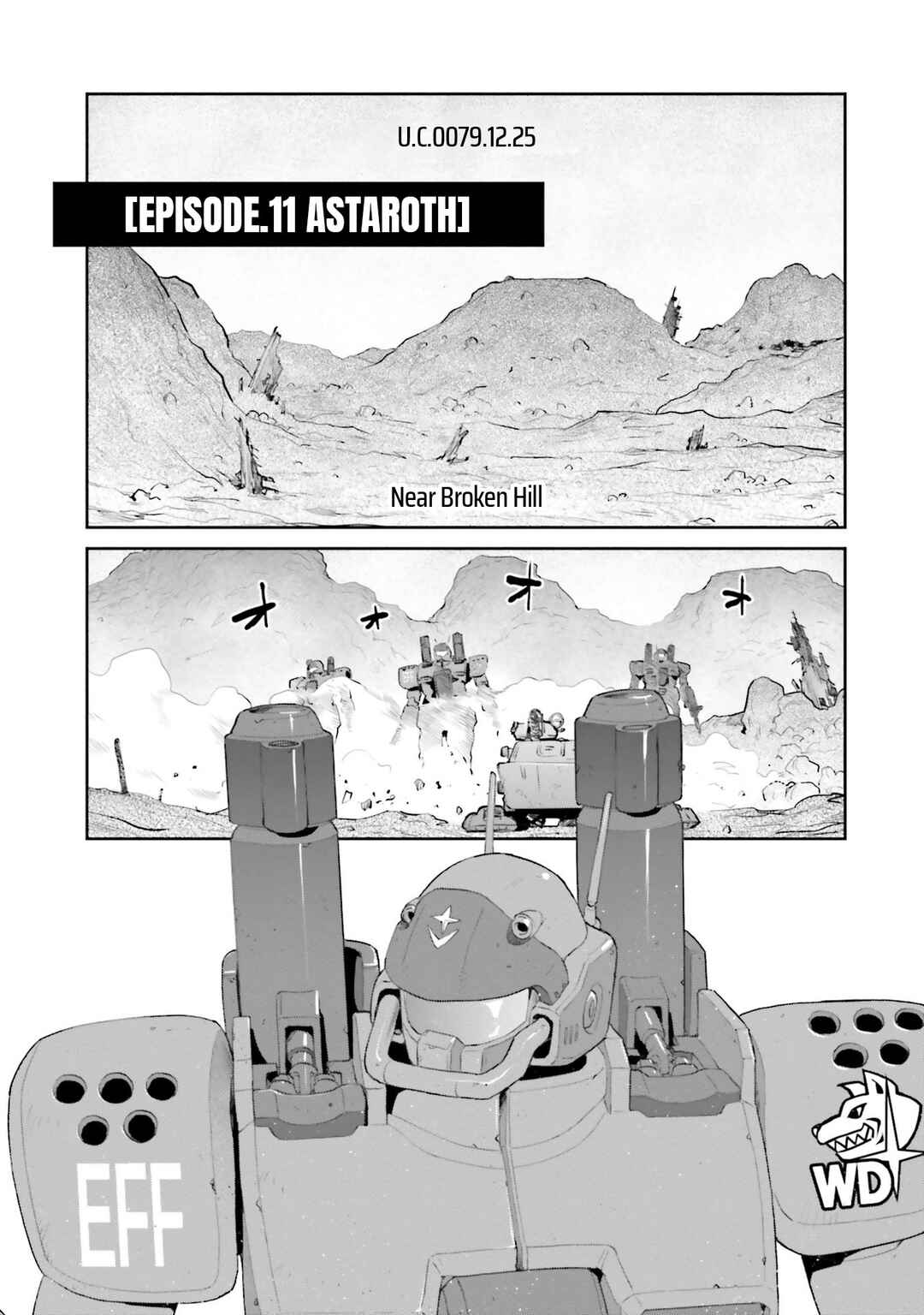 Page 4 Chapter 11 Mobile Suit Gundam Ground Zero - Rise from the Ashes