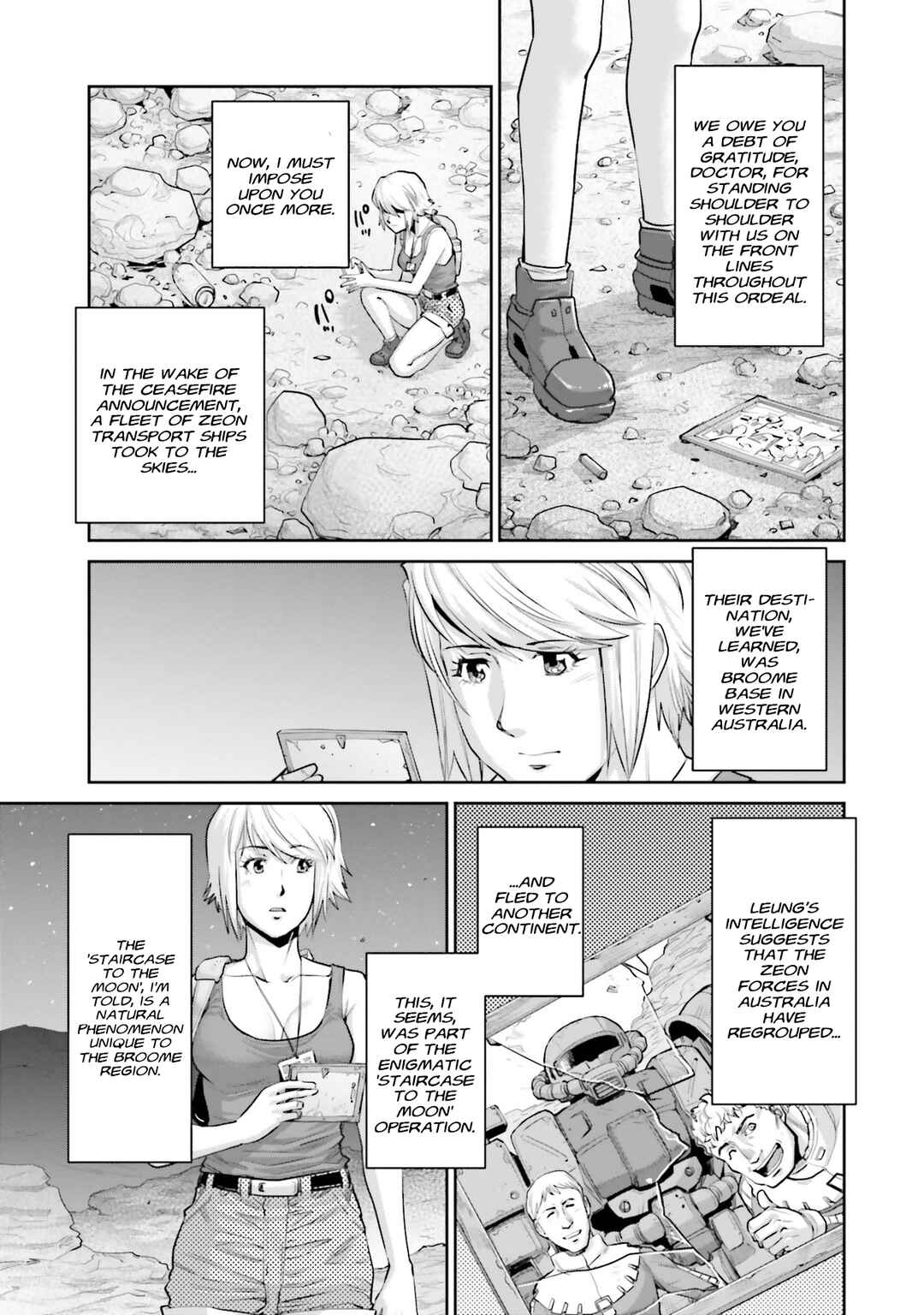 Page 16 Chapter 22 Mobile Suit Gundam Ground Zero - Rise from the Ashes