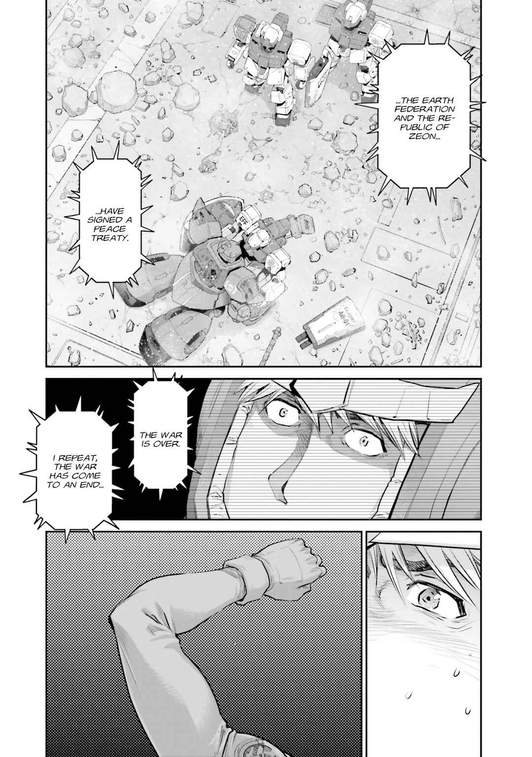 Page 8 Chapter 22 Mobile Suit Gundam Ground Zero - Rise from the Ashes