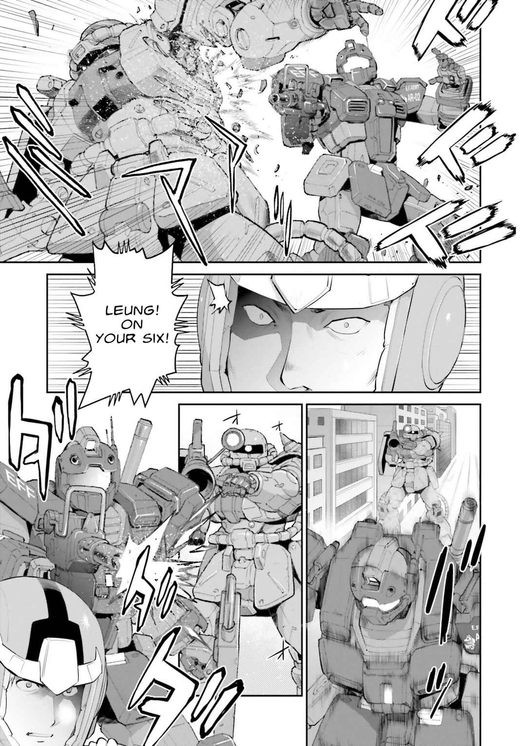Page 11 Chapter 5 Mobile Suit Gundam Ground Zero - Rise from the Ashes