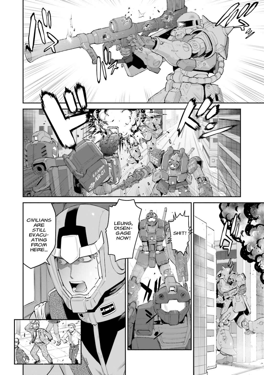 Page 12 Chapter 5 Mobile Suit Gundam Ground Zero - Rise from the Ashes