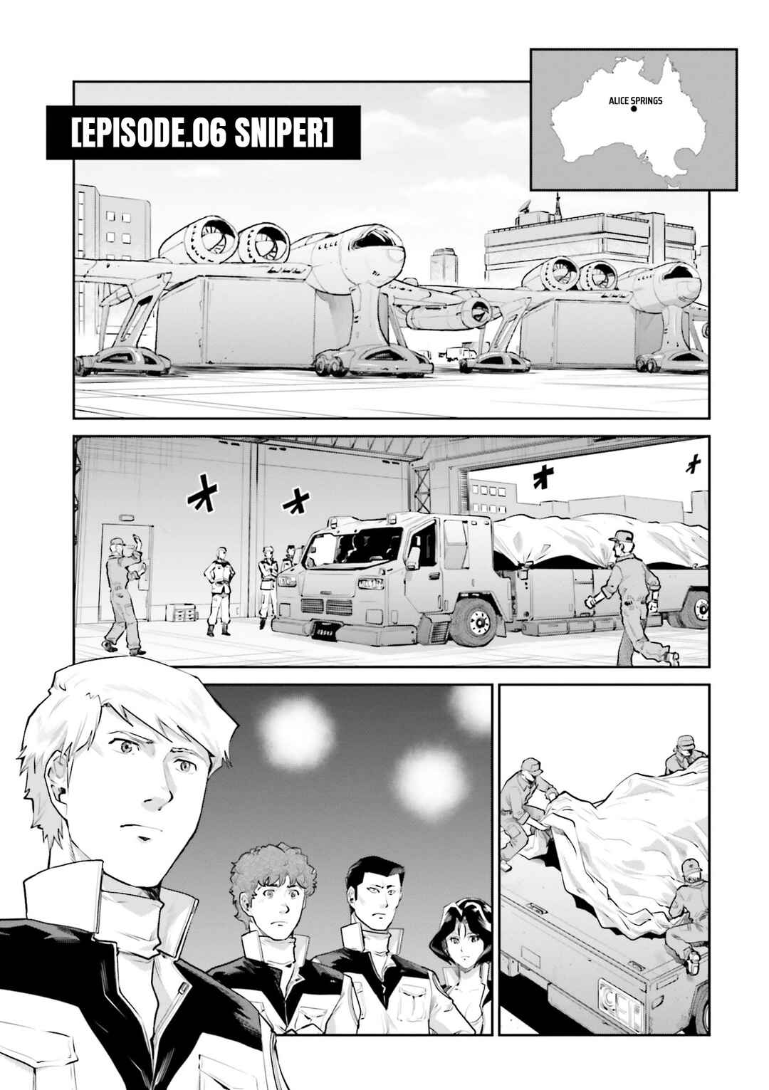 Page 1 Chapter 6 Mobile Suit Gundam Ground Zero - Rise from the Ashes