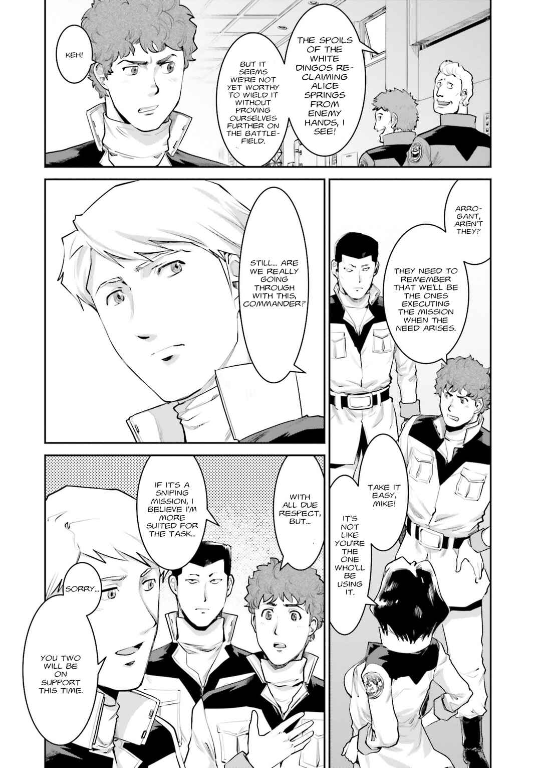 Page 3 Chapter 6 Mobile Suit Gundam Ground Zero - Rise from the Ashes