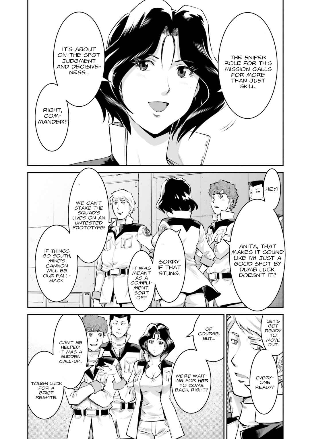 Page 4 Chapter 6 Mobile Suit Gundam Ground Zero - Rise from the Ashes