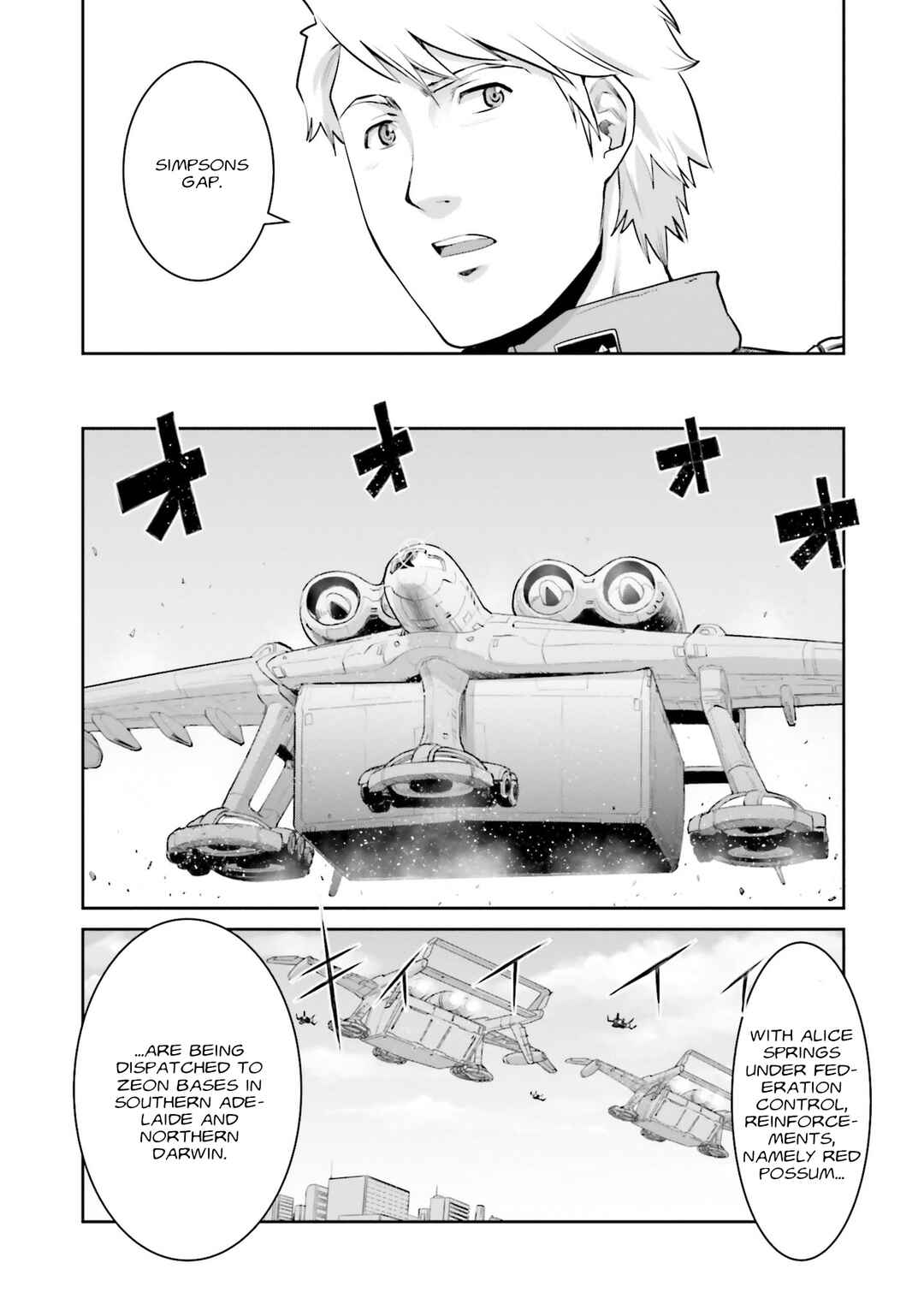 Page 8 Chapter 6 Mobile Suit Gundam Ground Zero - Rise from the Ashes