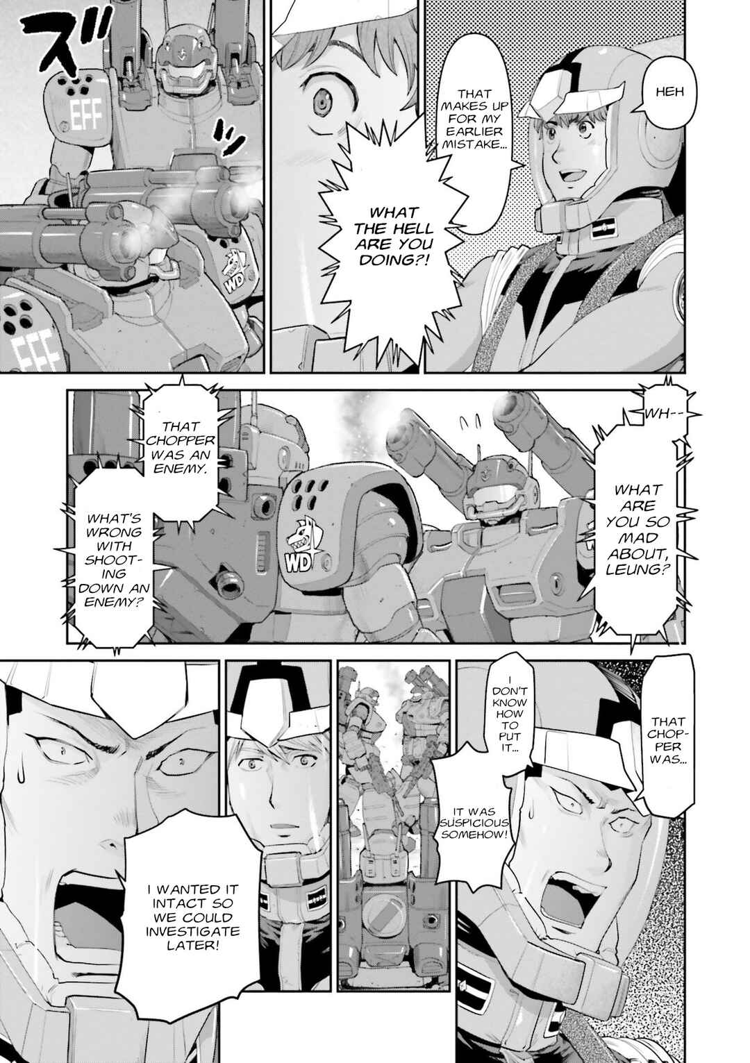 Page 15 Chapter 10 Mobile Suit Gundam Ground Zero - Rise from the Ashes