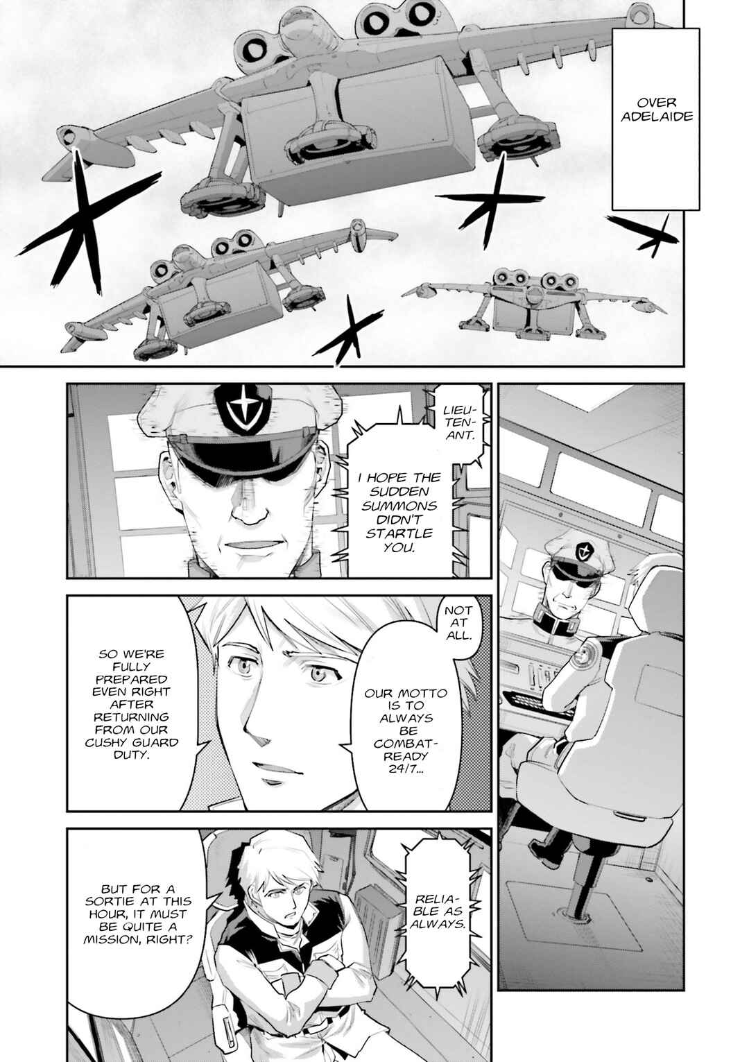 Page 23 Chapter 10 Mobile Suit Gundam Ground Zero - Rise from the Ashes