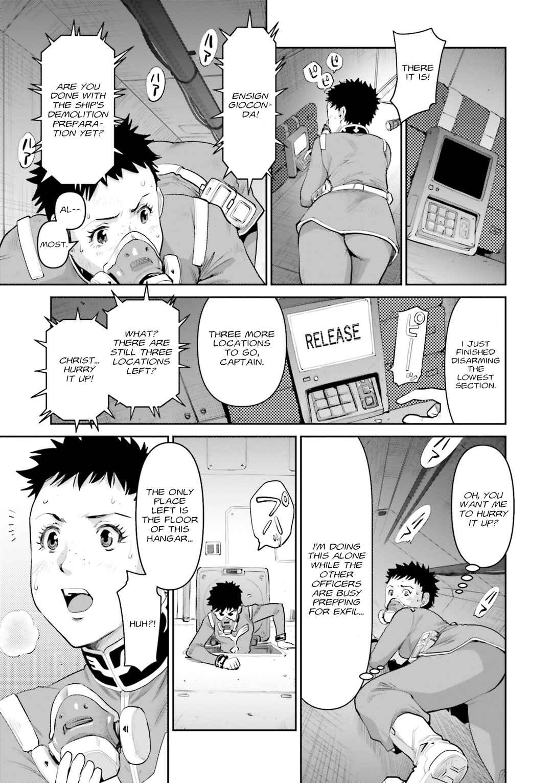 Page 3 Chapter 10 Mobile Suit Gundam Ground Zero - Rise from the Ashes
