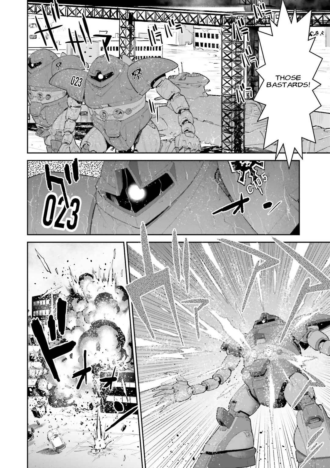 Page 6 Chapter 10 Mobile Suit Gundam Ground Zero - Rise from the Ashes