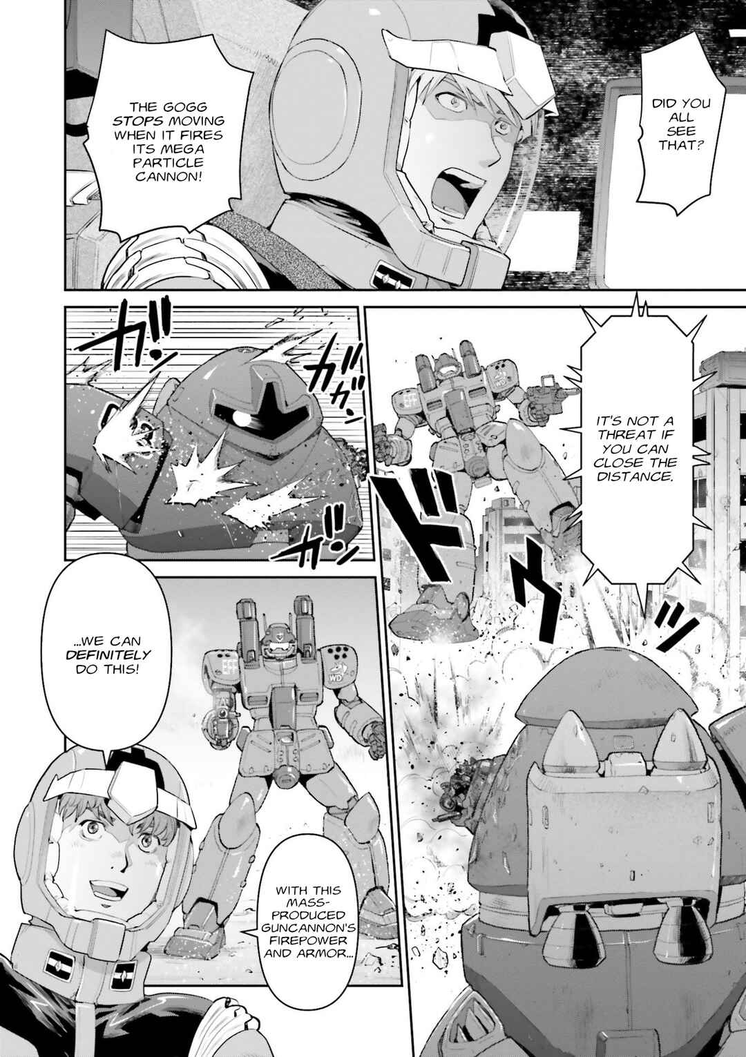 Page 8 Chapter 10 Mobile Suit Gundam Ground Zero - Rise from the Ashes