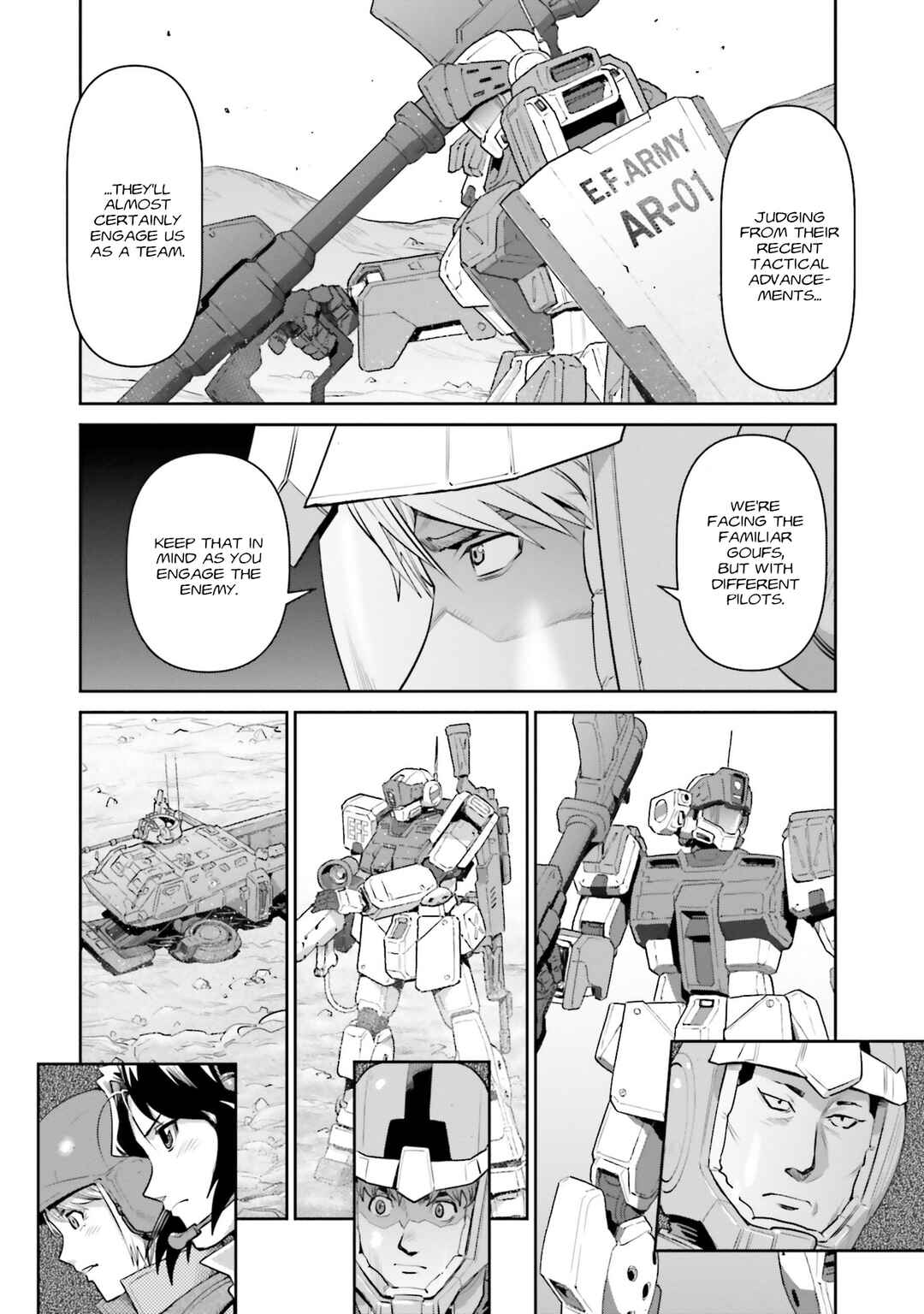 Page 4 Chapter 18 Mobile Suit Gundam Ground Zero - Rise from the Ashes