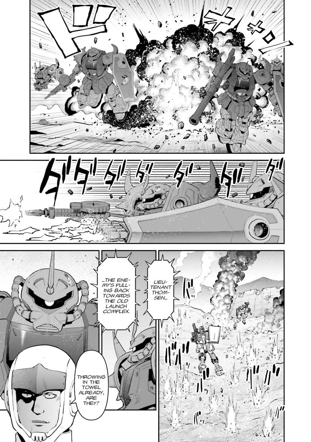 Page 9 Chapter 18 Mobile Suit Gundam Ground Zero - Rise from the Ashes