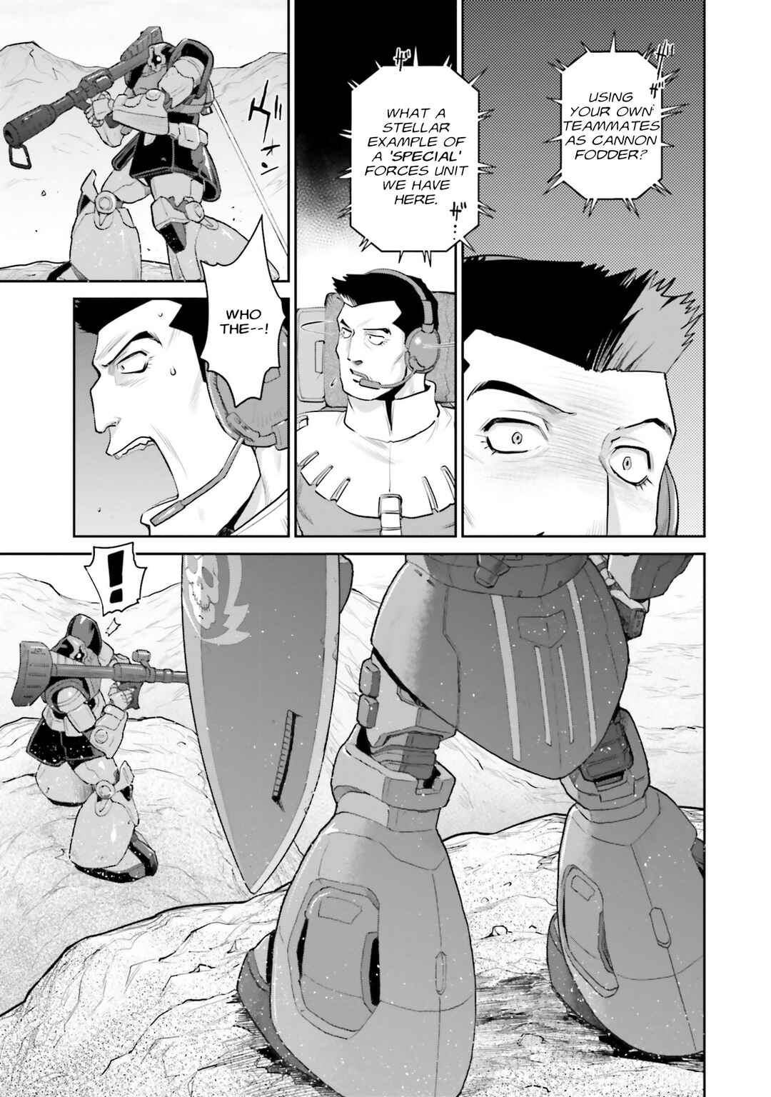 Page 13 Chapter 14 Mobile Suit Gundam Ground Zero - Rise from the Ashes