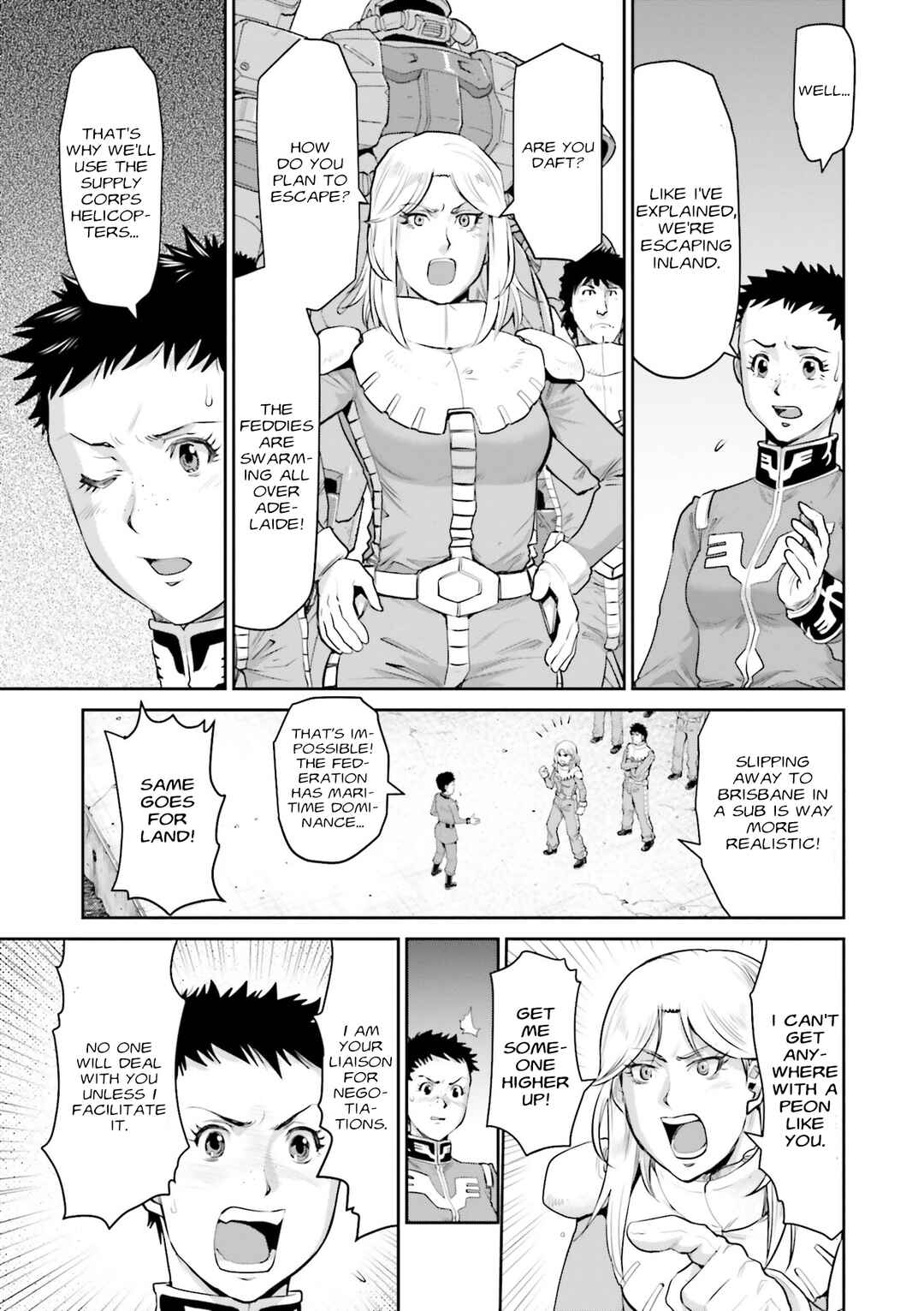 Page 20 Chapter 9 Mobile Suit Gundam Ground Zero - Rise from the Ashes