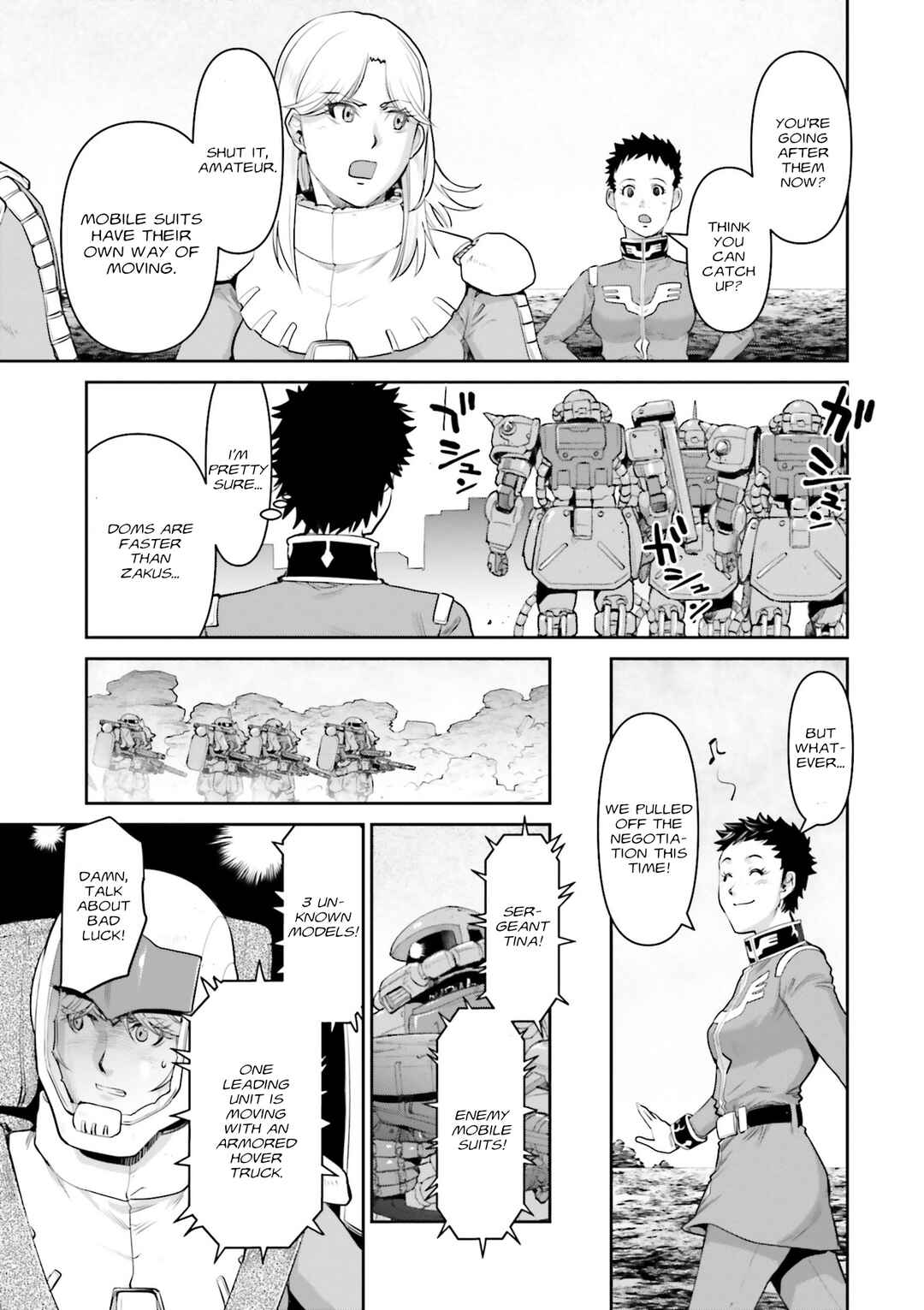 Page 22 Chapter 9 Mobile Suit Gundam Ground Zero - Rise from the Ashes