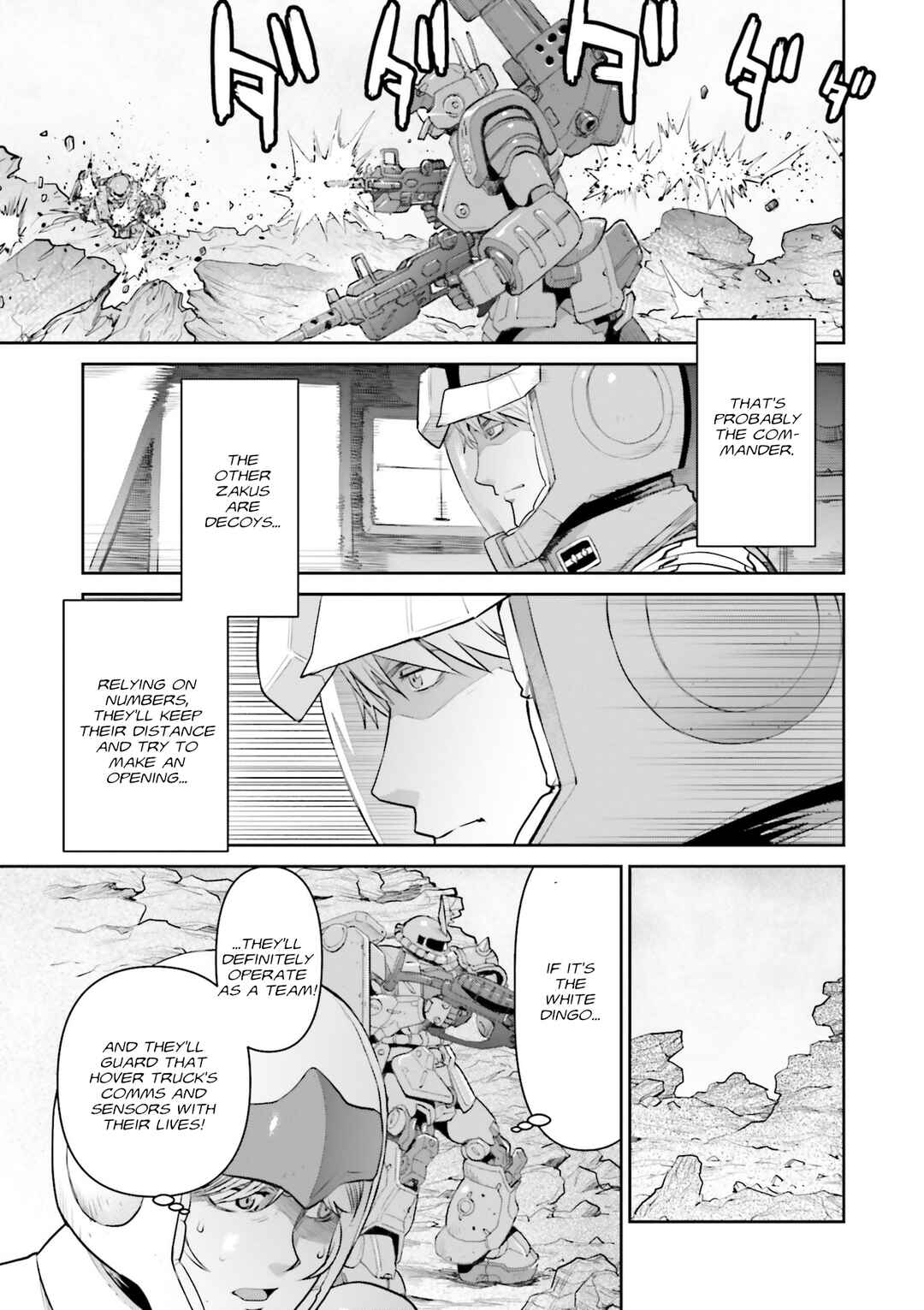 Page 28 Chapter 9 Mobile Suit Gundam Ground Zero - Rise from the Ashes