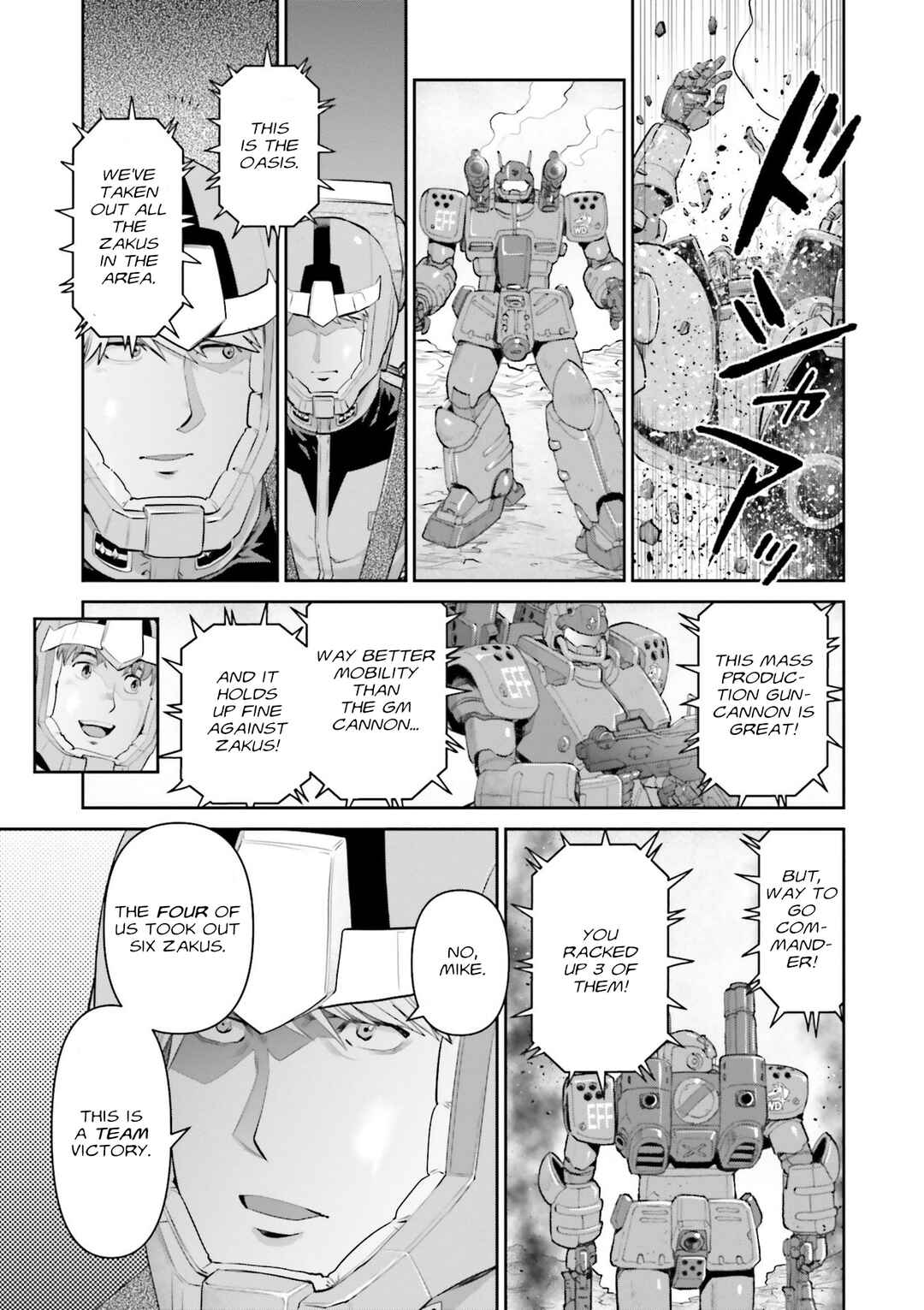 Page 32 Chapter 9 Mobile Suit Gundam Ground Zero - Rise from the Ashes