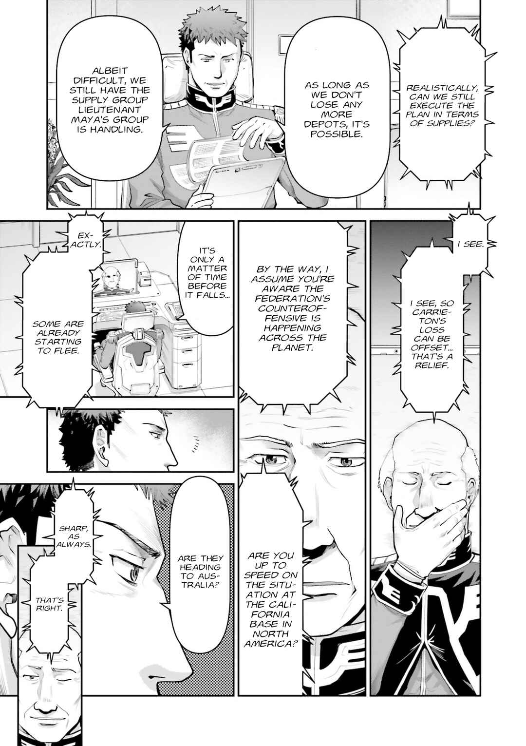 Page 4 Chapter 9 Mobile Suit Gundam Ground Zero - Rise from the Ashes