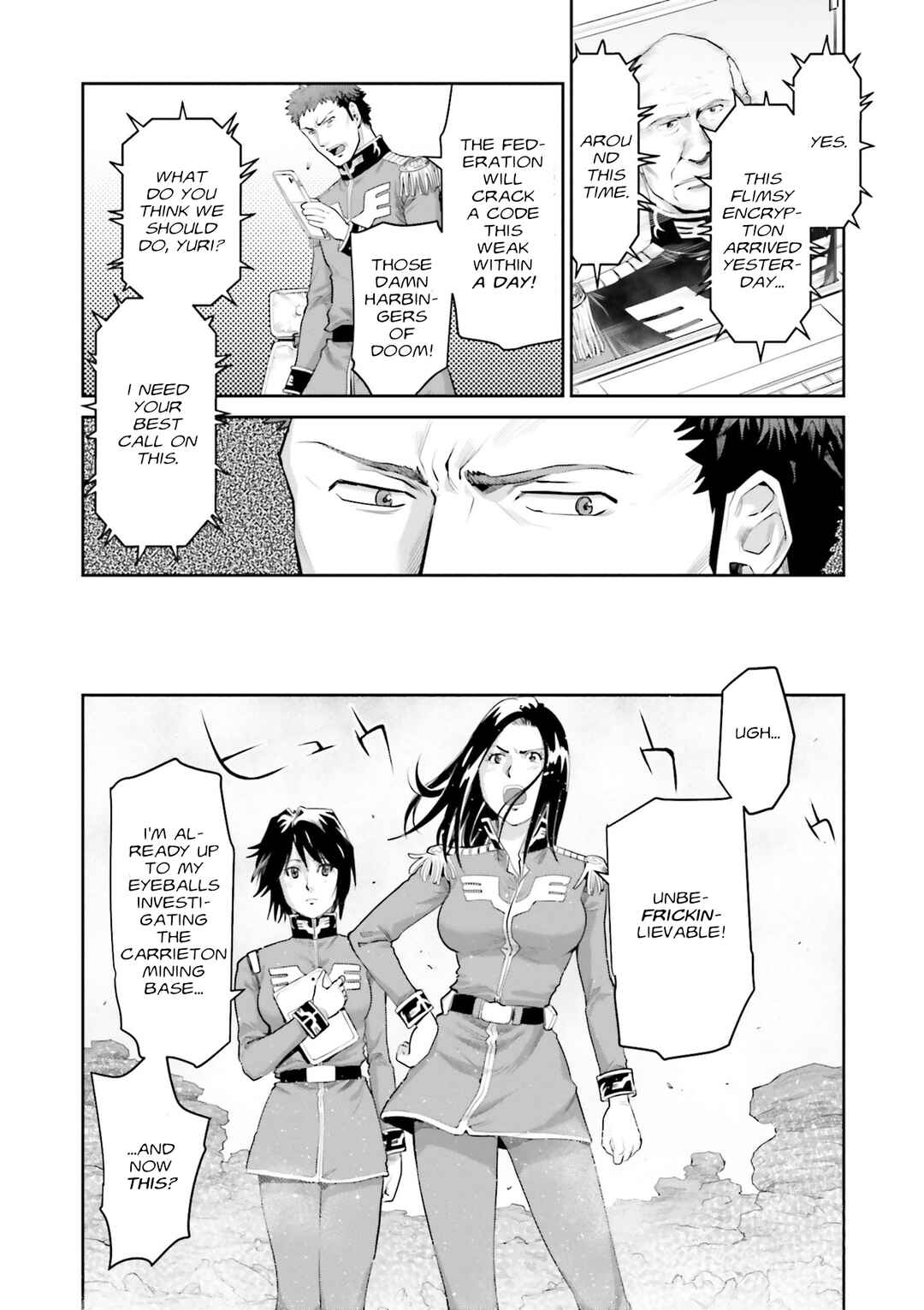 Page 6 Chapter 9 Mobile Suit Gundam Ground Zero - Rise from the Ashes