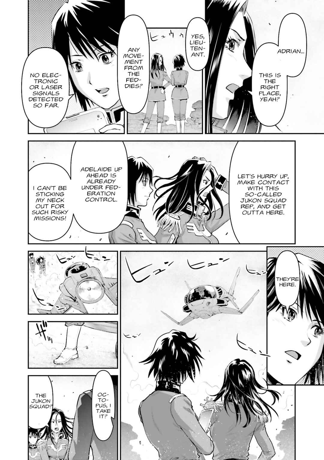 Page 7 Chapter 9 Mobile Suit Gundam Ground Zero - Rise from the Ashes