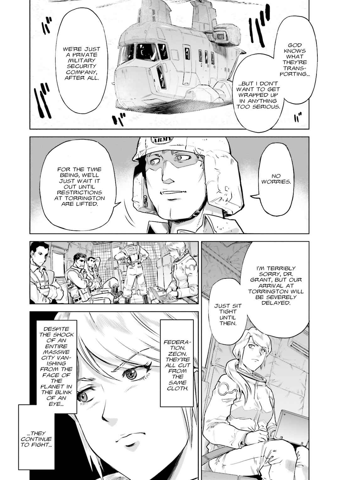 Page 19 Chapter 0 Mobile Suit Gundam Ground Zero - Rise from the Ashes