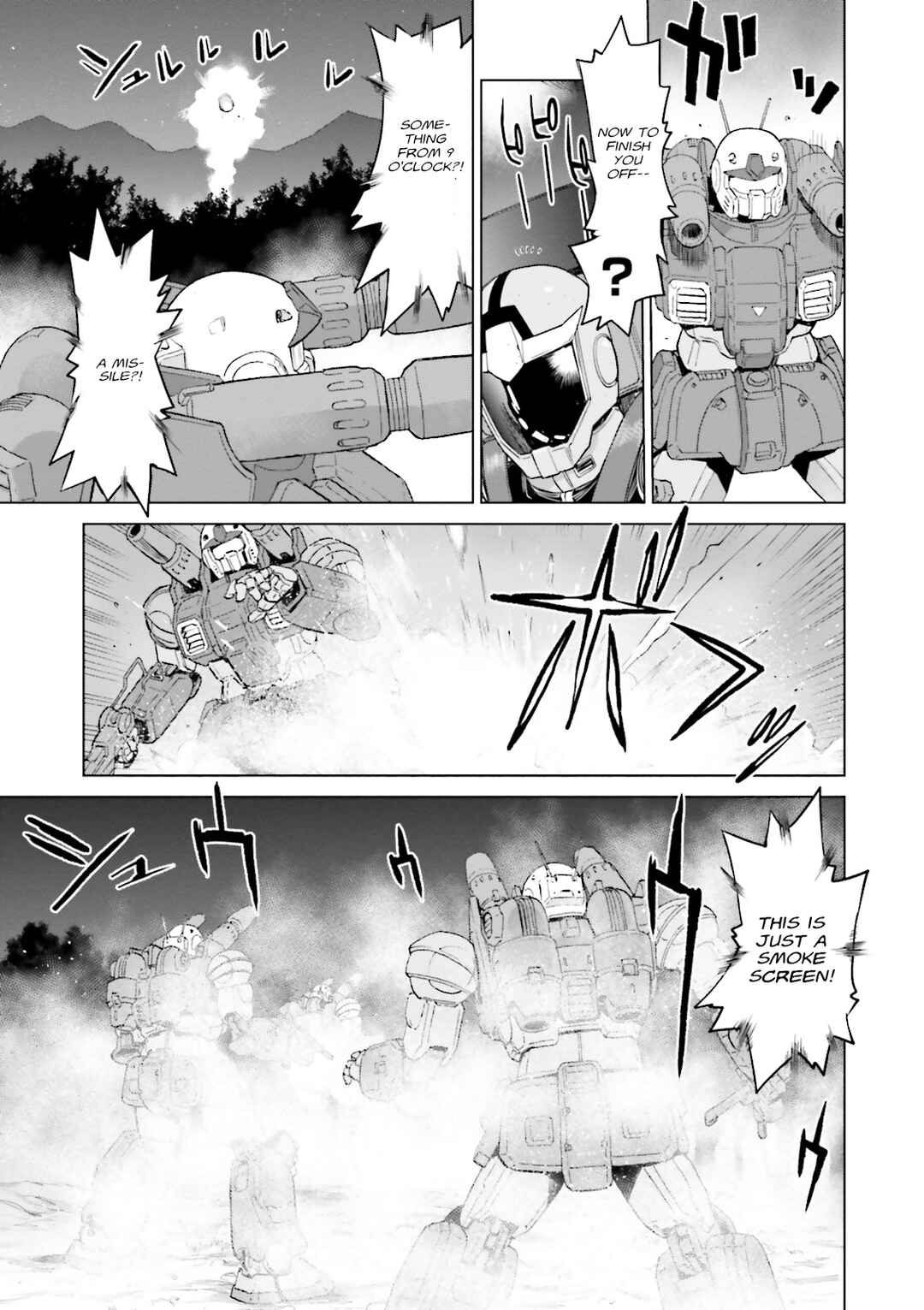 Page 32 Chapter 0 Mobile Suit Gundam Ground Zero - Rise from the Ashes