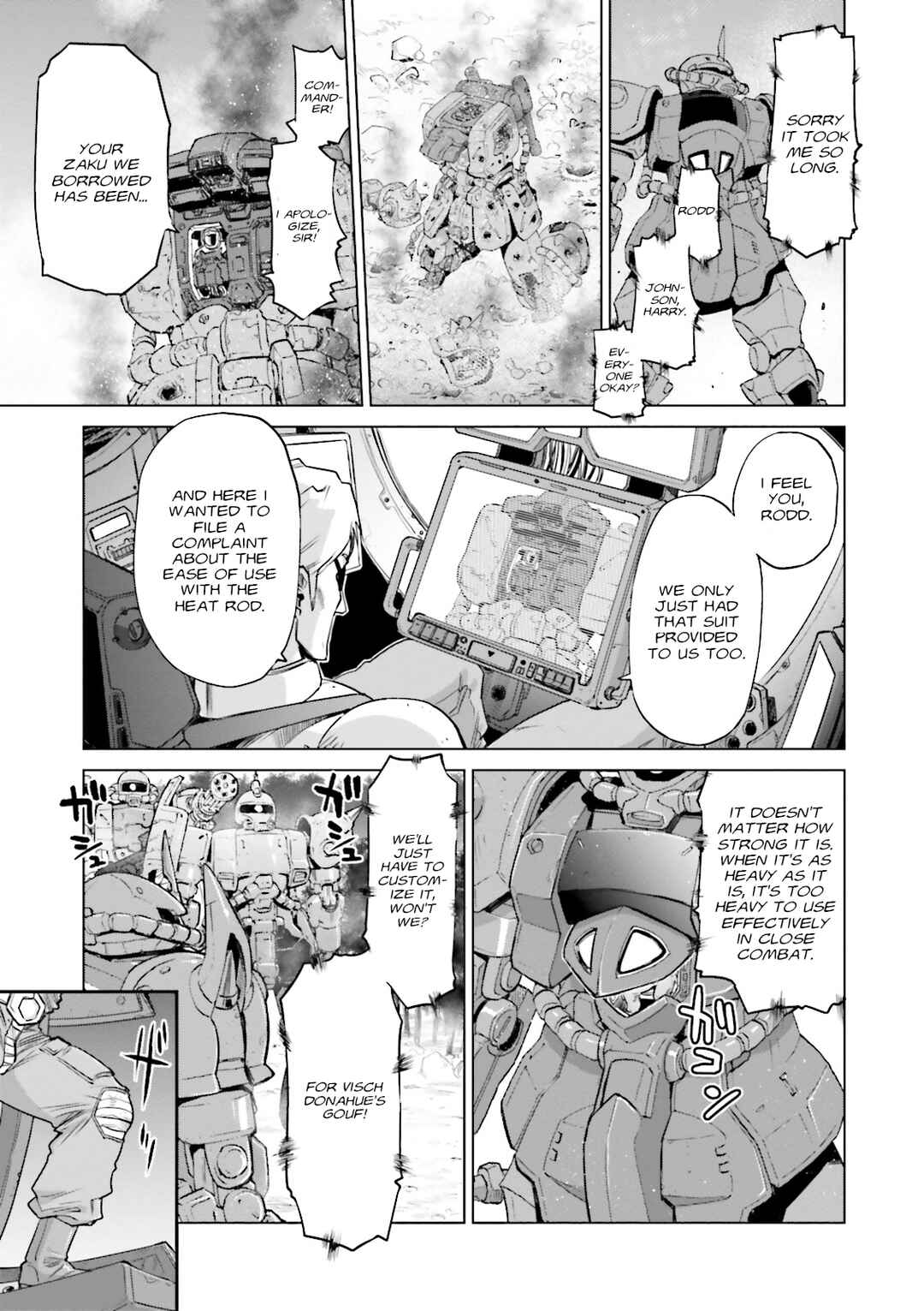 Page 40 Chapter 0 Mobile Suit Gundam Ground Zero - Rise from the Ashes