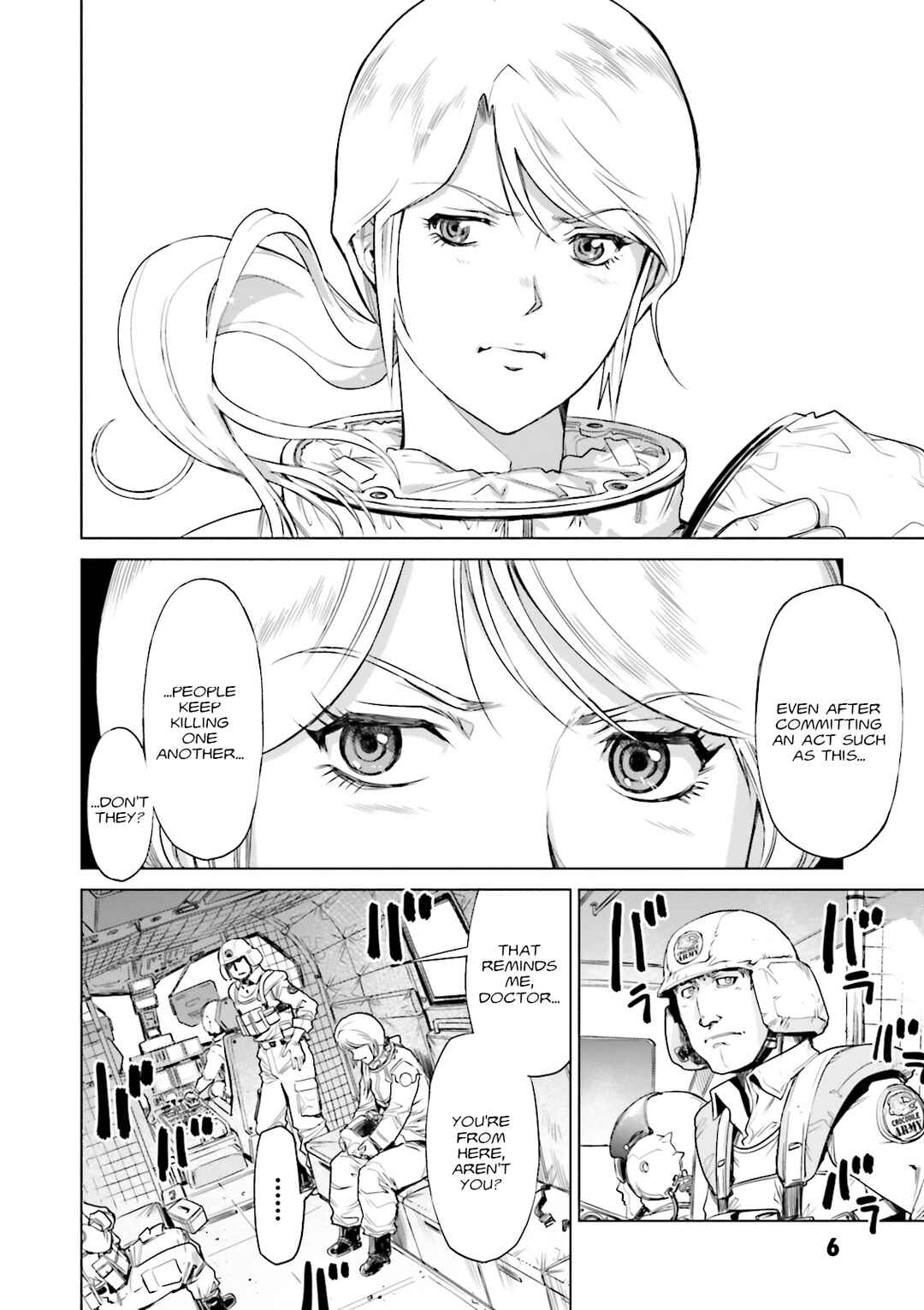 Page 8 Chapter 0 Mobile Suit Gundam Ground Zero - Rise from the Ashes