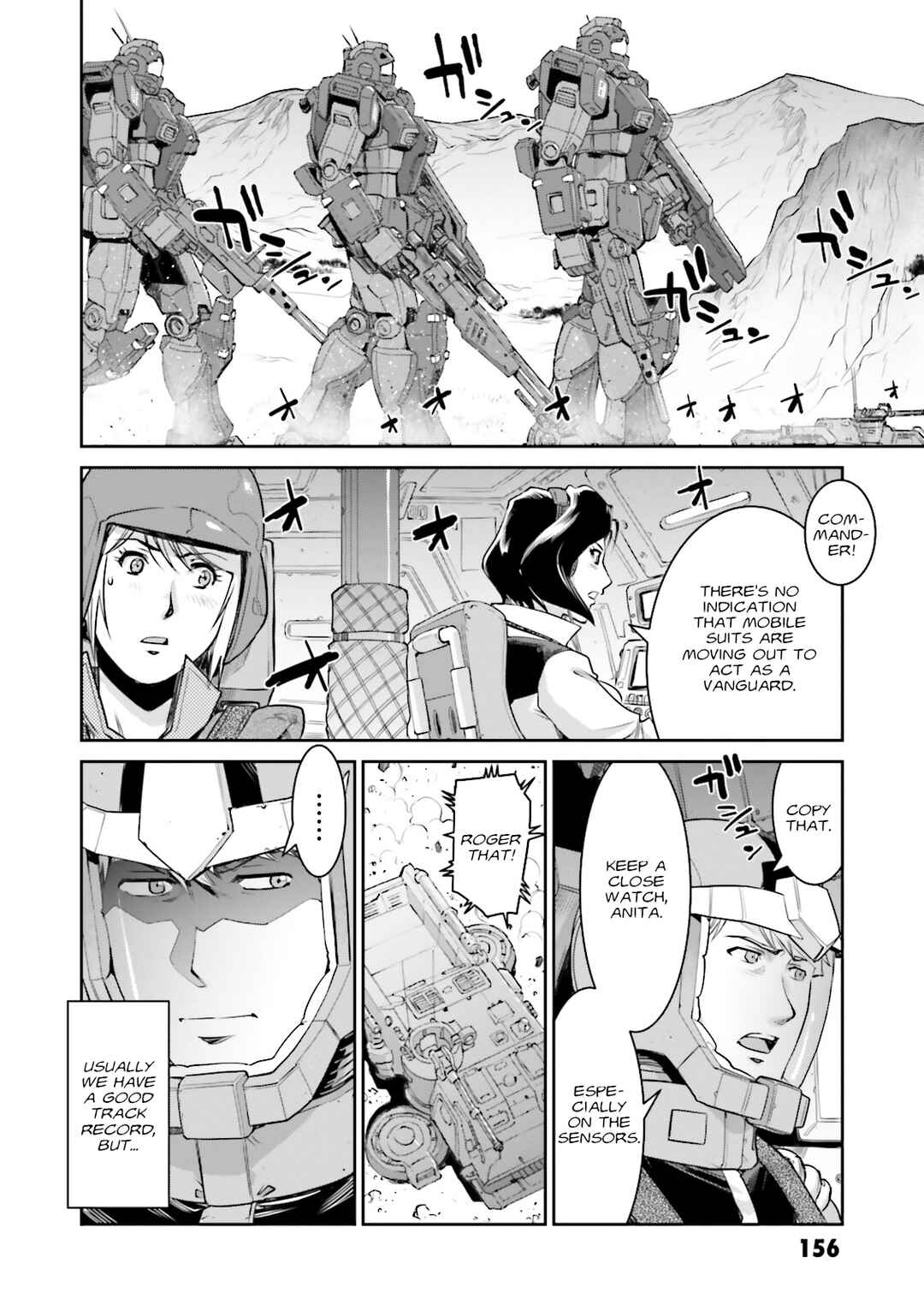 Page 12 Chapter 4 Mobile Suit Gundam Ground Zero - Rise from the Ashes
