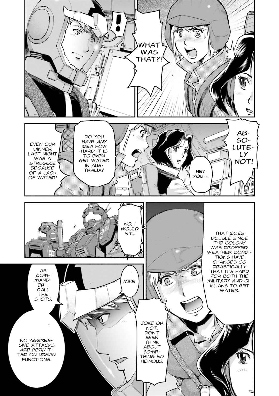 Page 15 Chapter 4 Mobile Suit Gundam Ground Zero - Rise from the Ashes