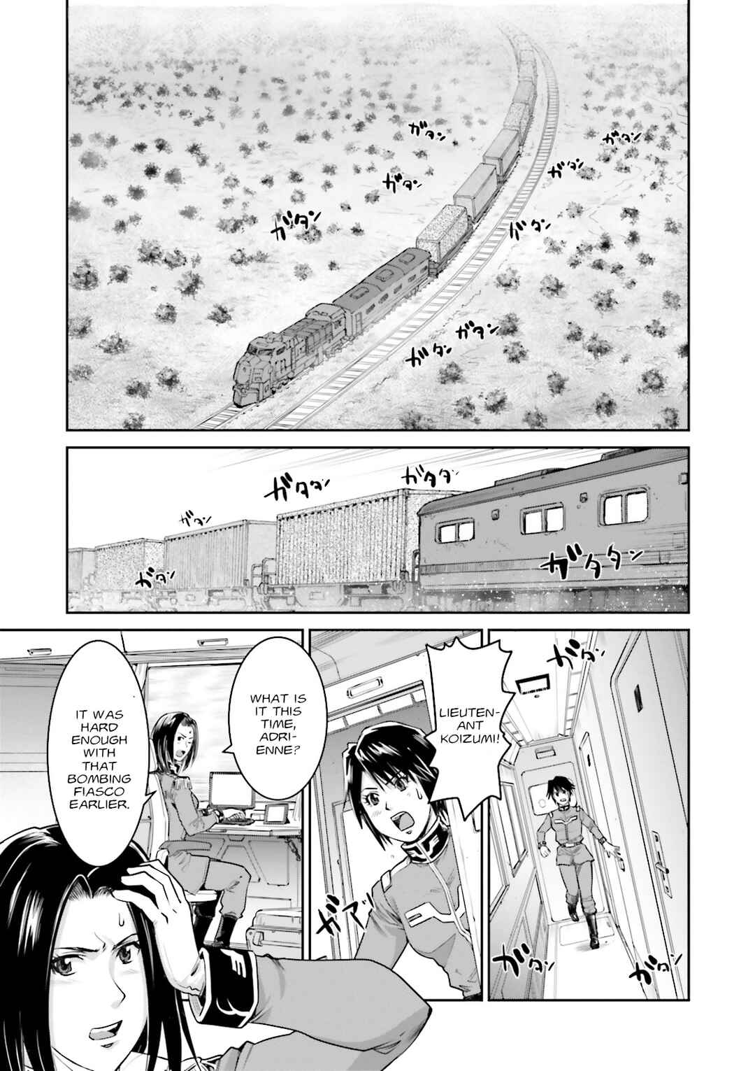Page 23 Chapter 4 Mobile Suit Gundam Ground Zero - Rise from the Ashes