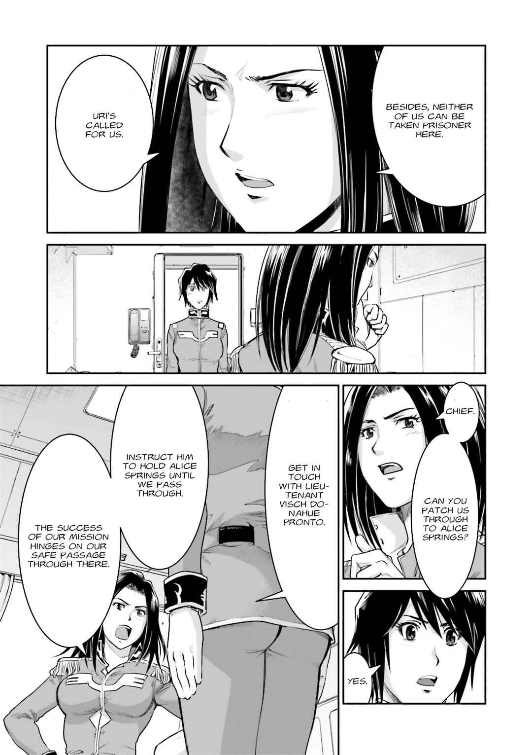 Page 25 Chapter 4 Mobile Suit Gundam Ground Zero - Rise from the Ashes