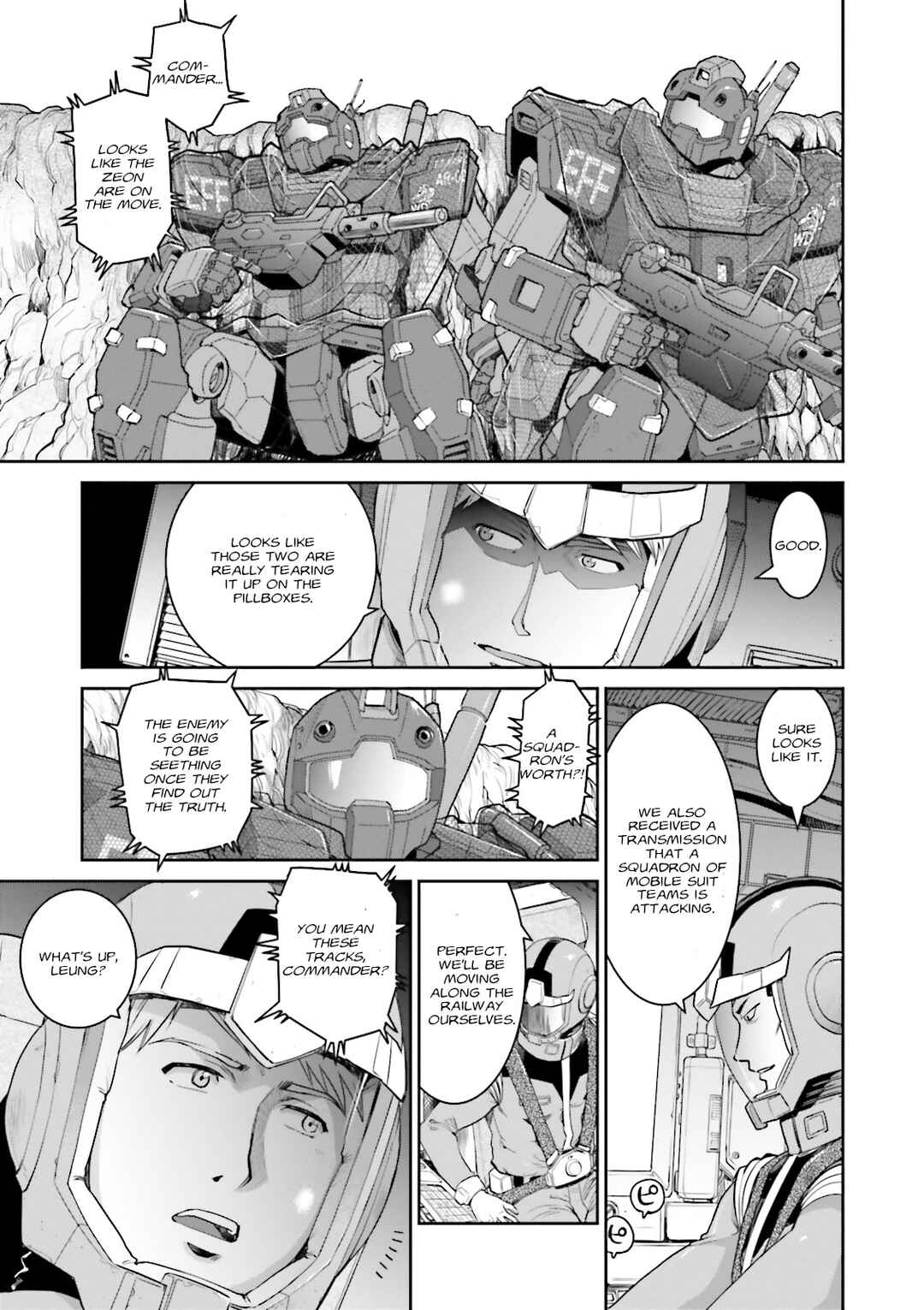 Page 29 Chapter 4 Mobile Suit Gundam Ground Zero - Rise from the Ashes