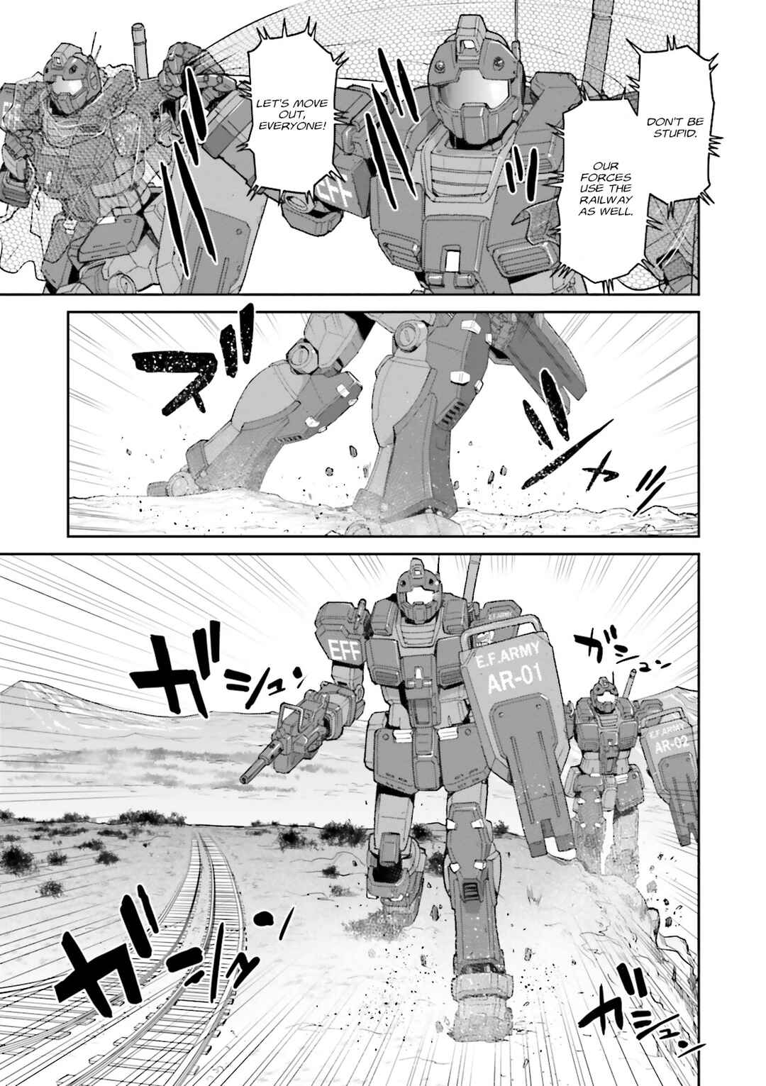 Page 31 Chapter 4 Mobile Suit Gundam Ground Zero - Rise from the Ashes