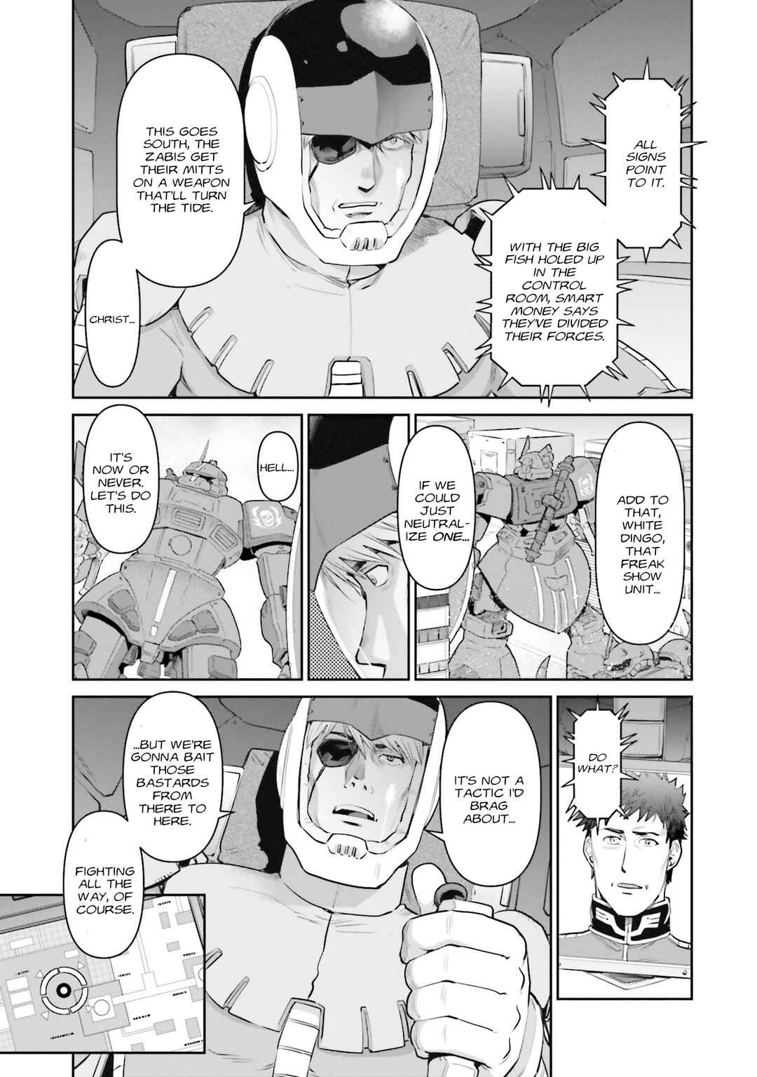 Page 15 Chapter 20 Mobile Suit Gundam Ground Zero - Rise from the Ashes