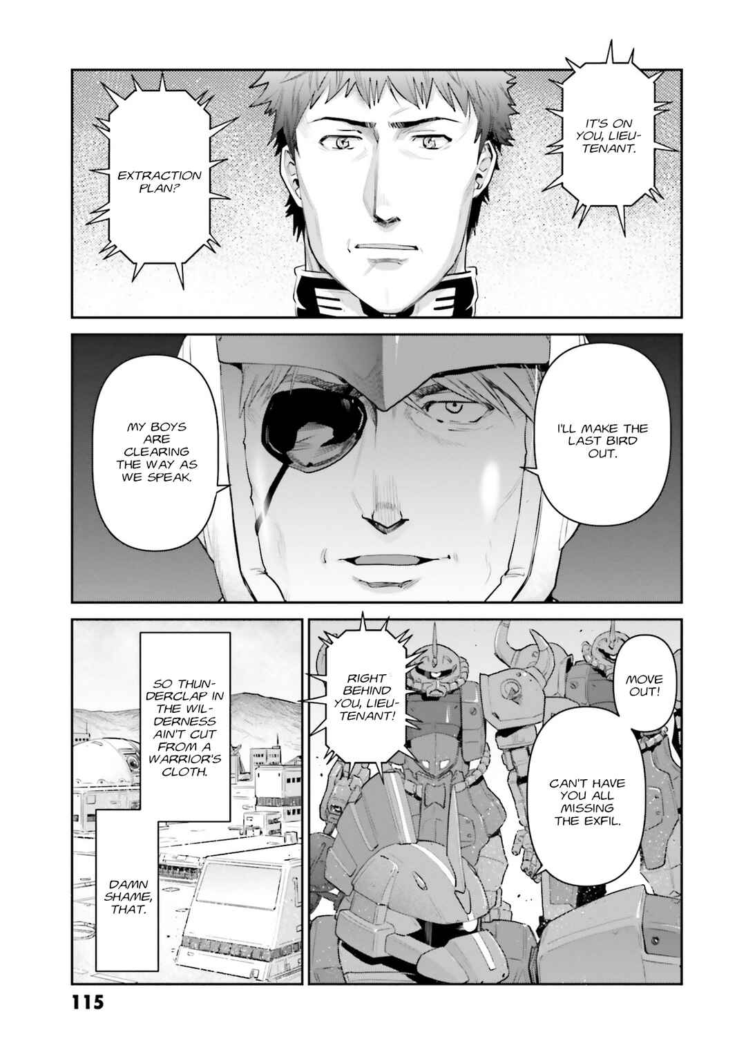 Page 17 Chapter 20 Mobile Suit Gundam Ground Zero - Rise from the Ashes